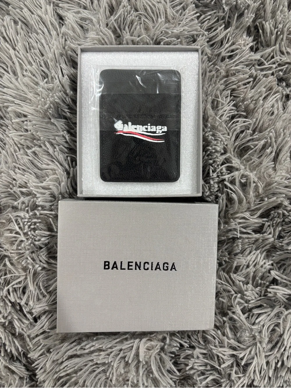 Balenciaga Faded Political Cardholder